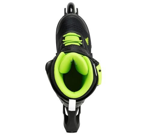 ROLLERBLADE Microblade Αυξομειούμενα Πατίνια - Black/Green Χρώμα (Πράσινο-Μαύρο), Μέγεθος (28-32)