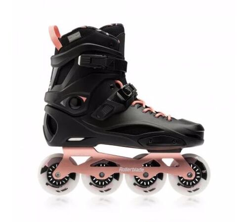 ROLLERBLADE RB Pro X Inline Skates - Μαύρο Ροζ Χρυσό Χρώμα (Μαύρο-Ροζ Χρυσό), Μέγεθος (38)