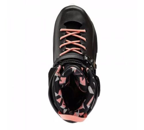 ROLLERBLADE RB Pro X Inline Skates - Μαύρο Ροζ Χρυσό Χρώμα (Μαύρο-Ροζ Χρυσό), Μέγεθος (38)