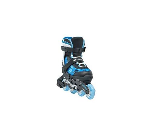 ROLLERBLADE Microblade SL Πατίνια - Μαύρο/Μπλε Χρώμα (Μαύρο-Μπλε), Μέγεθος (36.5-40.5)
