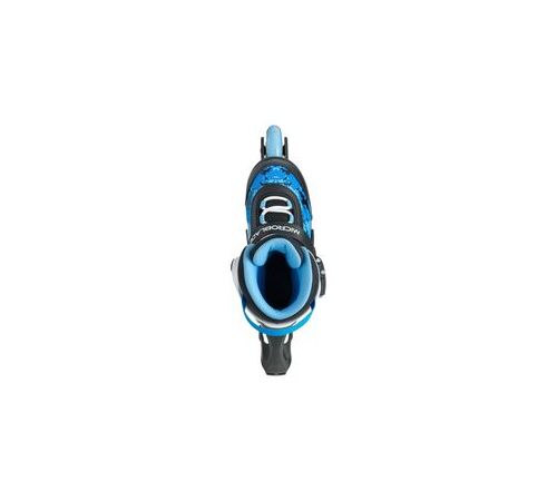 ROLLERBLADE Microblade SL Πατίνια - Μαύρο/Μπλε Χρώμα (Μαύρο-Μπλε), Μέγεθος (36.5-40.5)