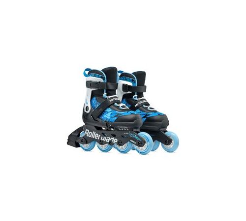 ROLLERBLADE Microblade SL Πατίνια - Μαύρο/Μπλε Χρώμα (Μαύρο-Μπλε), Μέγεθος (36.5-40.5)