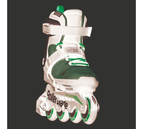 ROLLERBLADE Microblade Αυξομειούμενα Πατίνια - Pink/White Χρώμα (Λευκό-Ροζ), Μέγεθος (28-32)