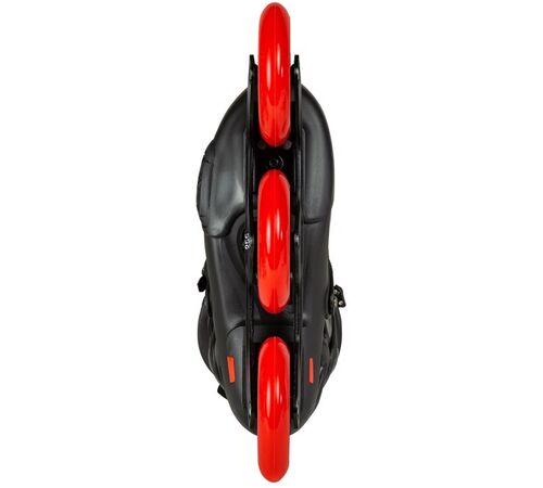 POWERSLIDE Imperial Black Red 110 Inline Skates - Μαύρο/Κόκκινο Χρώμα (Μαύρο-Κόκκινο), Μέγεθος (45-46)