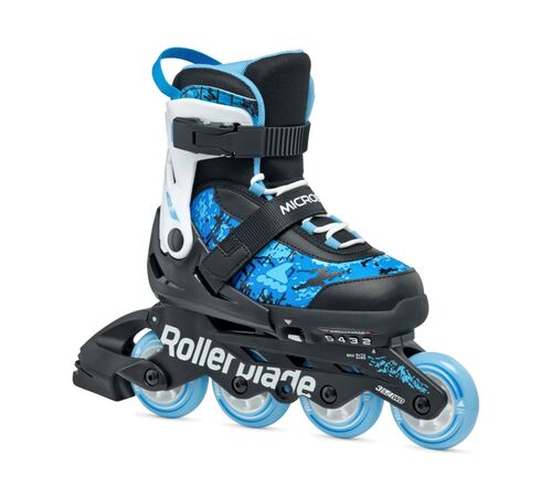 ROLLERBLADE Microblade SL Πατίνια - Μαύρο/Μπλε Χρώμα (Μαύρο-Μπλε), Μέγεθος (33-36)