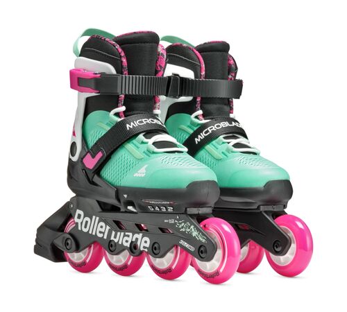 ROLLERBLADE Microblade XT Πατίνια - Μαύρο/Πράσινο Χρώμα (Μαύρο-Πράσινο), Μέγεθος (28-32)