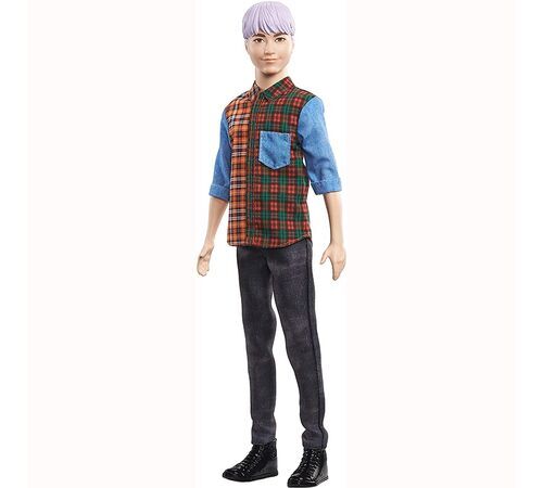 2020 Barbie Fashionistas Ken Doll # 154 DWK44/GYB05