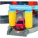 Burago ΠΙΣΤΑ Street Fire Mega Dealer Showroom ΜΕ 2 ΜΕΤΑΛΛΙΚΑ ΑΜΑΞΑΚΙΑ 18-30031-1