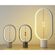 DesignNest Heng Balance Mini |Plastic Lamp Ellipse| Διακοσμητική λάμπα με μαγνητικό διακόπτη (Light Grey)