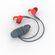 iFROGZ Sound Hub Plugz Ασύρματα Ακουστικά (γκρι/κόκκινο)