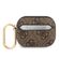 Guess Script Metal Logo Collection Θήκη προστασίας από δερματίνη για Apple Airpods Pro (Καφε)