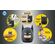eKids Batman Φορητό ηχείο Bluetooth για παιδιά με λουράκι καρπού (Γκρι/Μαύρο)