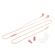 Tellur Fly In-Ear Headphones με Noise Reduction Memory Foam Ear Plugs Ακουστικά σε ροζ χρώμα (TLL162172)