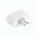 Tellur Smart WiFi AC Dual Plug Διπλή Εξωτερική Πρίζα Ρεύματος WiFi με Ένδειξη ενεργειακής κατανάλωσης σε λευκό χρώμα