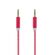 Tellur Auxiliary Audio Cable Στερεοφωνικό καλώδιο ήχου Αρσενικό/Αρσενικό μήκους 1 μέτρου σε κόκκινο