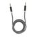 Tellur Auxiliary Audio Cable Στερεοφωνικό καλώδιο ήχου Αρσενικό/Αρσενικό μήκους 1 μέτρου σε μαύρο