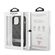 Guess "4G Logo Collection" Printed Stripe Θήκη προστασίας από δερματίνη – iPhone 13 Pro (Γκρι/Μαύρη)