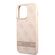 Guess "4G Logo Collection" Printed Stripe Θήκη προστασίας από δερματίνη – iPhone 13 Pro (Ροζ)