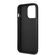 Guess "Small 4G Logo Collection" Hard Case Saffiano Leather Θήκη προστασίας από δερματίνη – iPhone 13 Pro (Μαύρη)