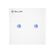 Tellur WiFi Switch 2 Ports 1800W Έξυπνος διακόπτης WiFi 2 θυρών σε λευκό (TLL331491)