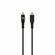 Καλώδιο φόρτισης και δεδομένων Tellur Green Data Cable Type-C σε Lightning Apple MFI Certified – 1 μέτρο σε μαύρο χρώμα