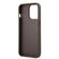 Guess "4G Logo Collection" Printed Stripe Θήκη προστασίας από δερματίνη – iPhone 13 Pro (Καφέ)