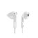 Defunc PLUS HYBRID In-Ear Earbuds Ενσύρματα Ακουστικά σε λευκό χρώμα