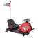 Razor Ηλεκτροκίνητο παιδικό αυτοκίνητο Crazy Cart σε χρώμα κόκκινο / μαύρο