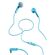 Defunc BASIC TALK In-Ear Earbuds Ενσύρματα Ακουστικά σε cyan χρώμα