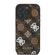Guess Magsafe “Peony on 4G Background Collection” Hard Case Θήκη προστασίας από σκληρό πλαστικό – iPhone 16 Pro (Καφέ  – GUHMP16LP4PWPW)