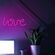Forever Neon LED Light Love pink Bat