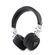 Guess Grained Triangle Logo Classic Round Shape Bluetooth ENC Headphones (Black - GUBH70PGTSPSK)