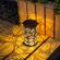 Forever Light Solar LED lamp Moroccan leaves SUNARI FLS-210 - Φωτιστικό LED Εξωτερικού Χώρου σε καφέ χρώμα