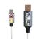 Lazerbuilt Rick & Morty Light-Up USB-C Φωτιζόμενο καλώδιο φόρτισης μήκους 1,2 μέτρα