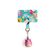 Lazerbuilt Squishmallows Lola the Unicorn Mobile Charm – Universal Μπρελόκ Κινητού με Pad Σύνδεσης