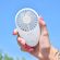 Portable Hand Fan – Φορητός Ανεμιστήρας Χειρός με LED Φωτισμό
