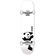 ENJOI Whitey Panda FP Complete Skateboard 7.75'' - Λευκό