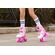 YVOLUTION Neon Combo Πατίνια 2 σε 1 - Ροζ, (34-37)