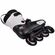 POWERSLIDE Zoom Pro 80 Πατίνια Χρώμα (Μαύρο-Λευκό), Μέγεθος (39-40)