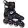 POWERSLIDE  Imperial One 80 Black Crimson Πατίνια Χρώμα (Μαύρο), Μέγεθος (35-36)