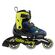 ROLLERBLADE Microblade 3WD 2021 Αυξομειούμενα Πατίνια - Blue Royal/Lime Χρώμα (Μαύρο-Μπλε-Κίτρινο), Μέγεθος (28-32)