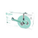 YVOLUTION Glider Air Metal HB 2022, Πατίνι (Scooter) Green