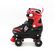 ΑΘΛΟΠΑΙΔΙΑ Αυξομειούμενα Inline/Roller Skates/Παγοπέδιλα, 3 σε 1, για Αγόρια Χρώμα (Κόκκινο), Μέγεθος (38-41)