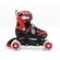 ΑΘΛΟΠΑΙΔΙΑ Αυξομειούμενα Inline/Roller Skates/Παγοπέδιλα, 3 σε 1, για Αγόρια Χρώμα (Κόκκινο), Μέγεθος (38-41)
