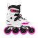 ROLLERBLADE Apex G Παιδικά Ρυθμιζόμενα Πατίνια - Λευκό/Ροζ Χρώμα (Λευκό-Ροζ), Μέγεθος (33-36)