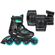 PLAYLIFE Joker Blue Sky Combo Αυξομειούμενα Πατίνια Χρώμα (Μαύρο-Μπλε), Μέγεθος (28-31)