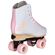 PLAYLIFE Classic Pale Rose Αυξομειούμενα Roller Skates Χρώμα (Λευκό-Ροζ), Μέγεθος (39-42)