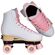 PLAYLIFE Classic Pale Rose Αυξομειούμενα Roller Skates Χρώμα (Λευκό-Ροζ), Μέγεθος (39-42)