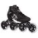 POWERSLIDE 3X Black Ρυθμιζόμενα Πατίνια - Μαύρο Χρώμα (Μαύρο), Μέγεθος (31-34)