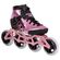 POWERSLIDE 3X Pink Ρυθμιζόμενα Πατίνια - Ροζ Χρώμα (Ροζ), Μέγεθος (31-34)